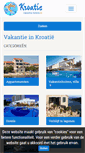 Mobile Screenshot of kroatie-vakantie-hotels.nl